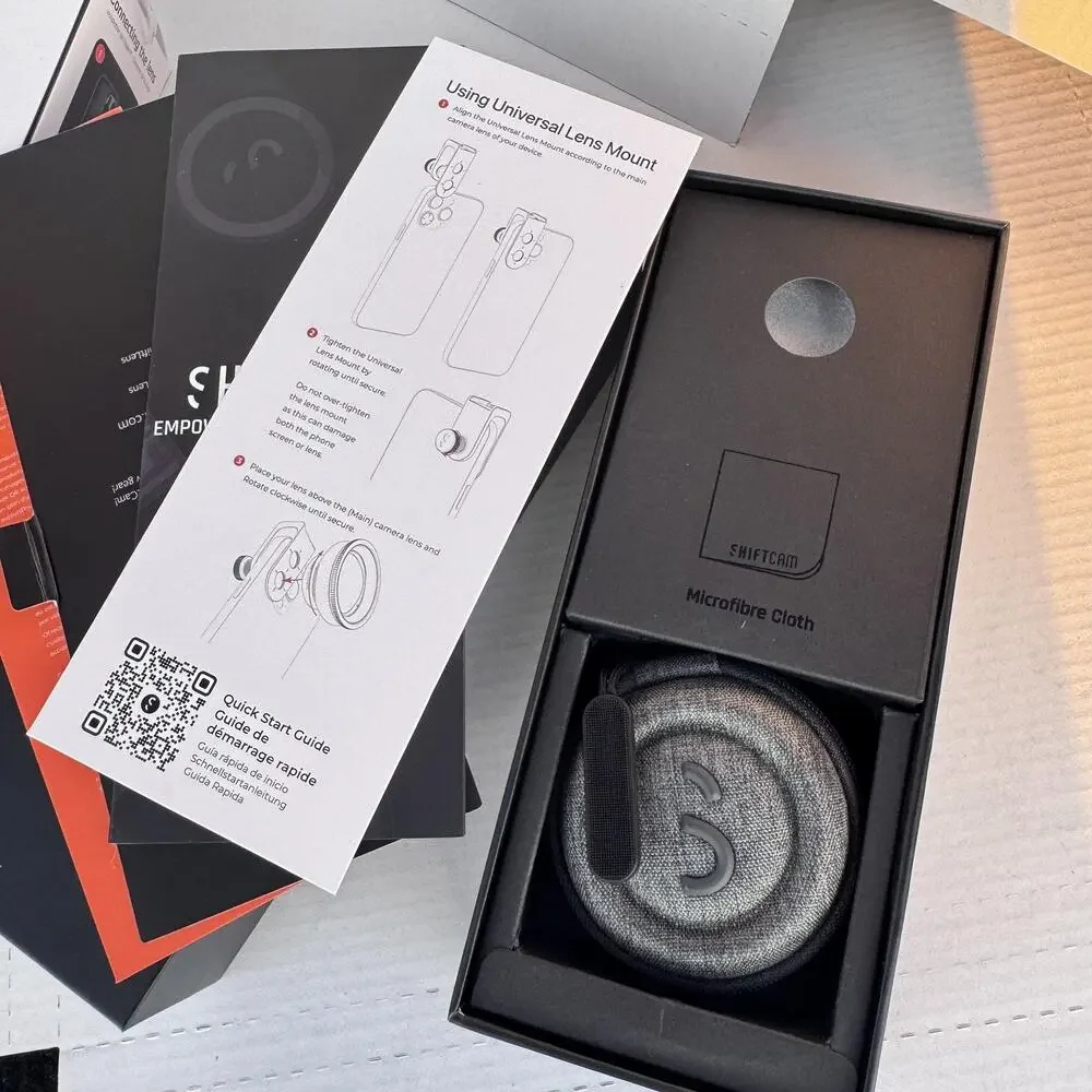 ShiftCam LensUltra 60mm Telephoto Lens 2x Mobile Phone Camera Open Box